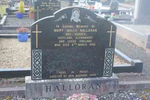 Halloran Mary (Molly) Scotland, Glenamaddy and Leeds, England